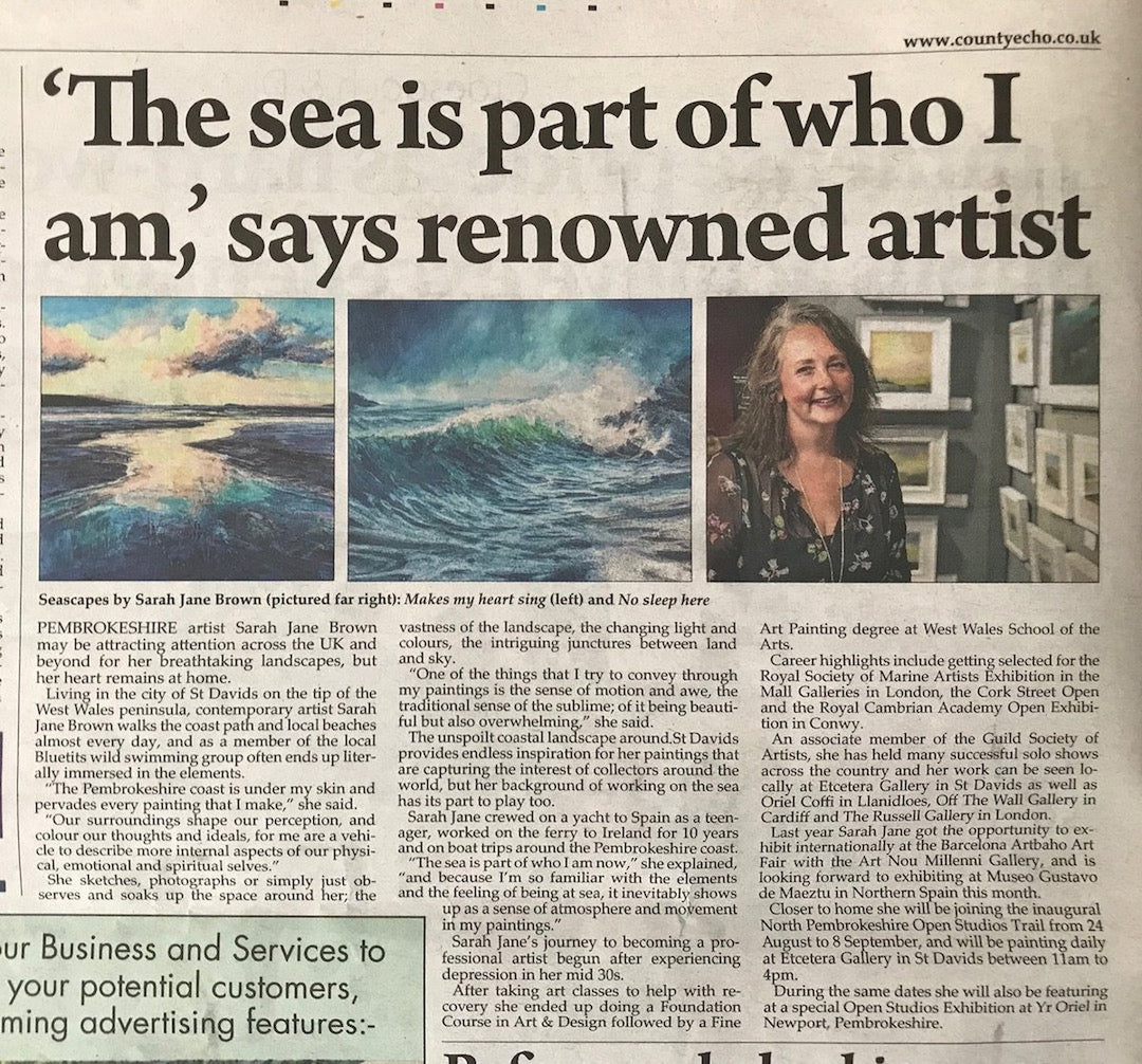 ‘The sea is part of who I am’