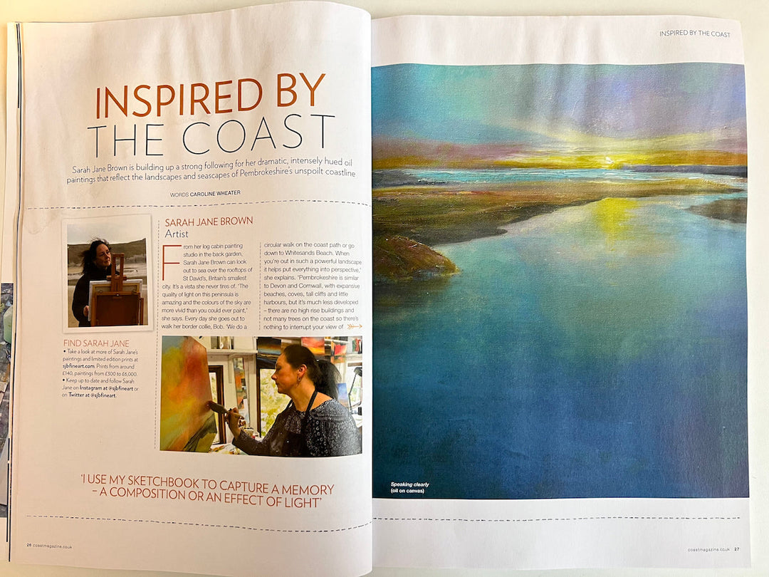 Inspired by the Coast feature in Coast Saltwater Living Magazine