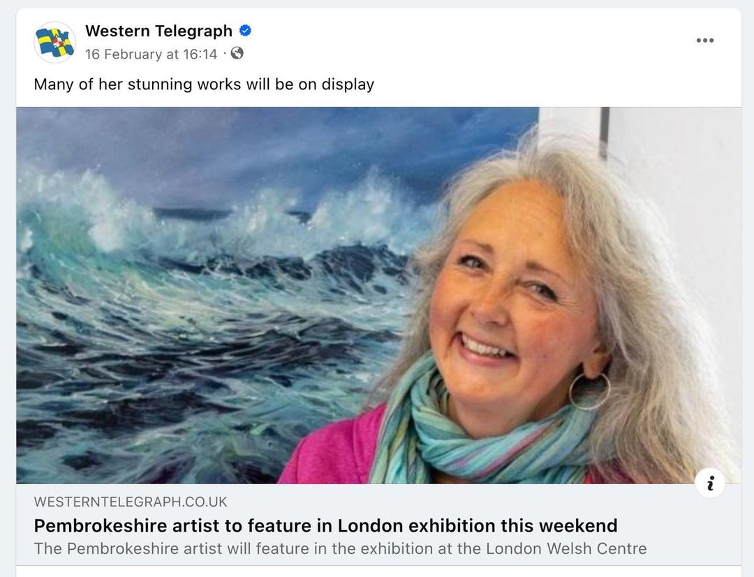 Sarah Jane Brown in Welsh Art & Photography in London