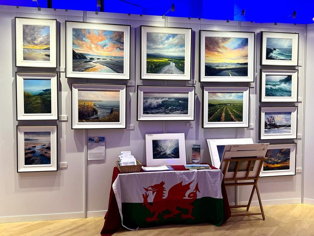Photos from the Exhibition of Contemporary Welsh Art 2024