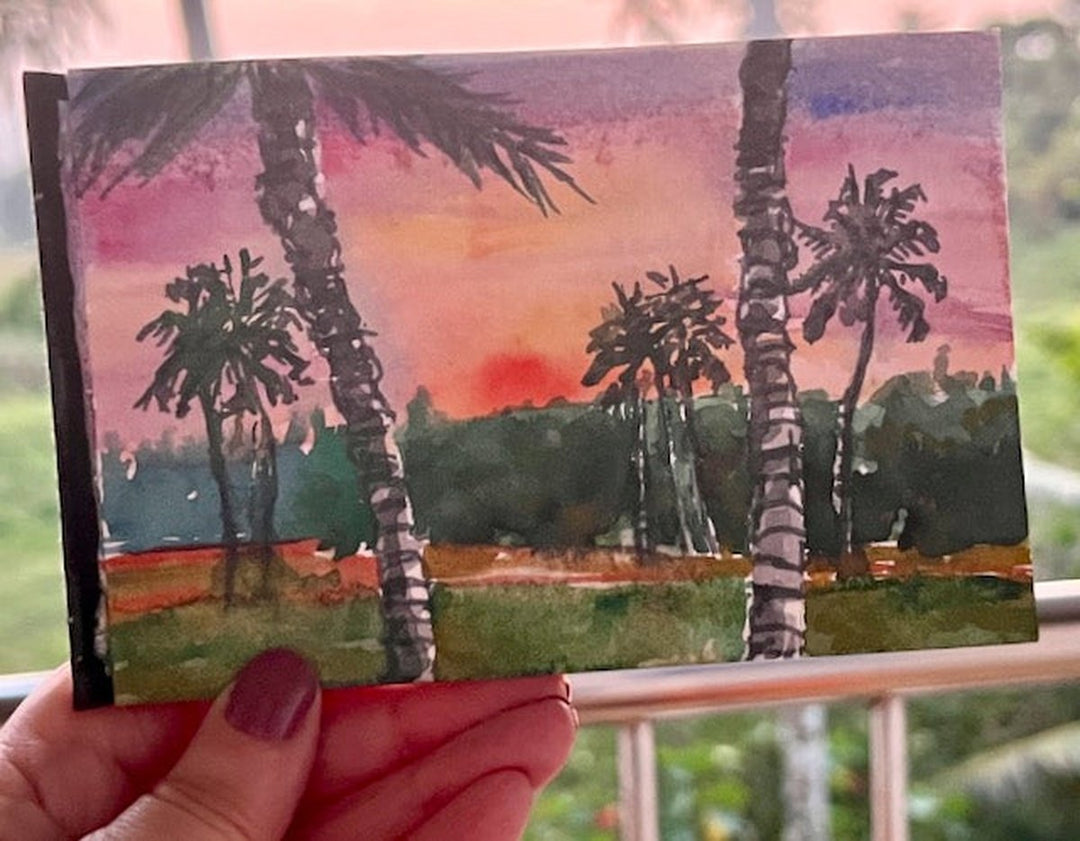 Postcards from India! 🎨 (5 watercolours)