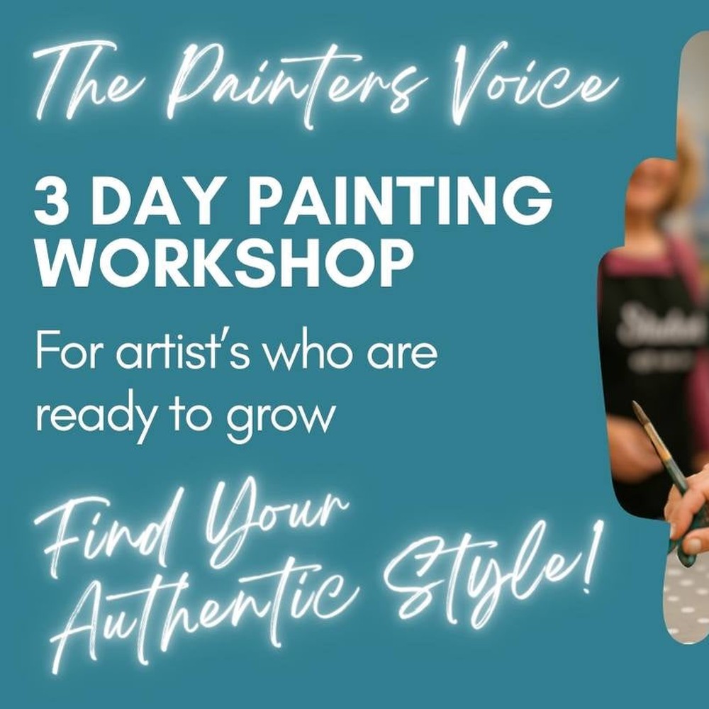 The Painter’s Voice: 3 day art workshop to develop your style. *Spaces Available! SJB Fine Art