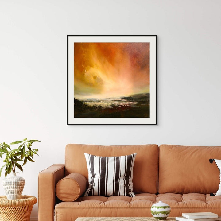 'Unveiling Joy' Framed & Mounted Print kite.ly