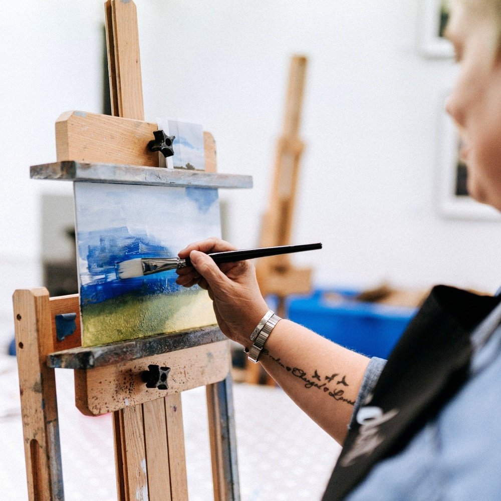 Painting Essentials - Workshop for Beginners - Saturday 30th July 2022 SJB Fine Art