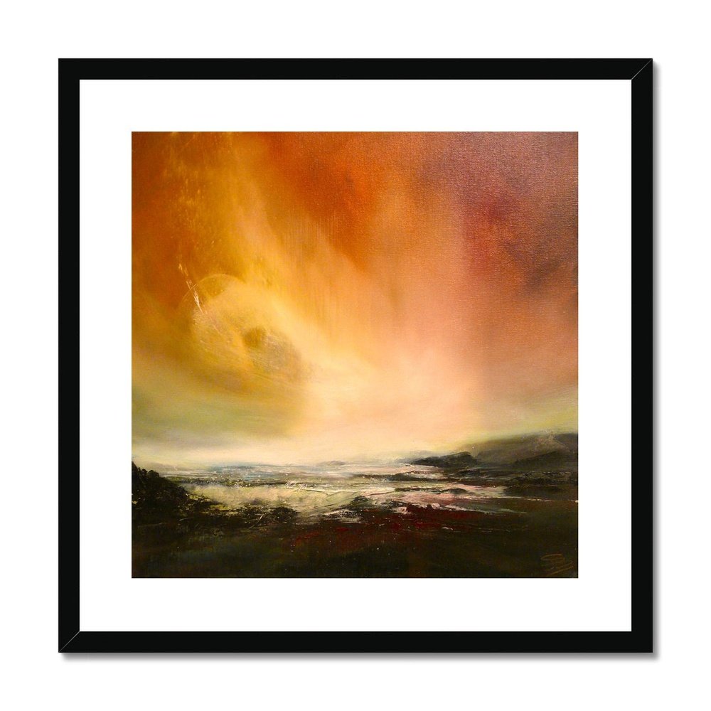 'Unveiling Joy' Framed & Mounted Print kite.ly