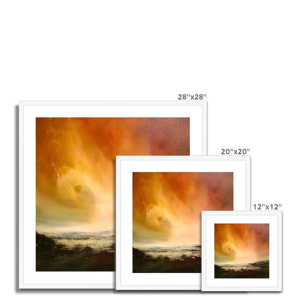'Unveiling Joy' Framed & Mounted Print kite.ly