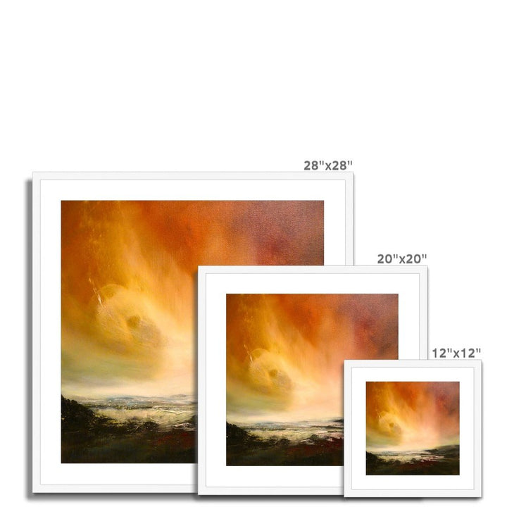 'Unveiling Joy' Framed & Mounted Print kite.ly