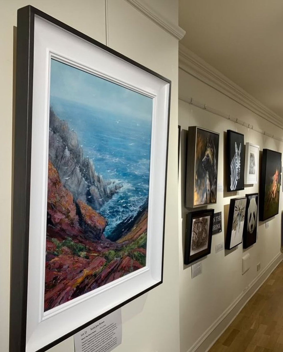 Photos from On the Brink exhibition at Dundas Street Gallery Edinburgh
