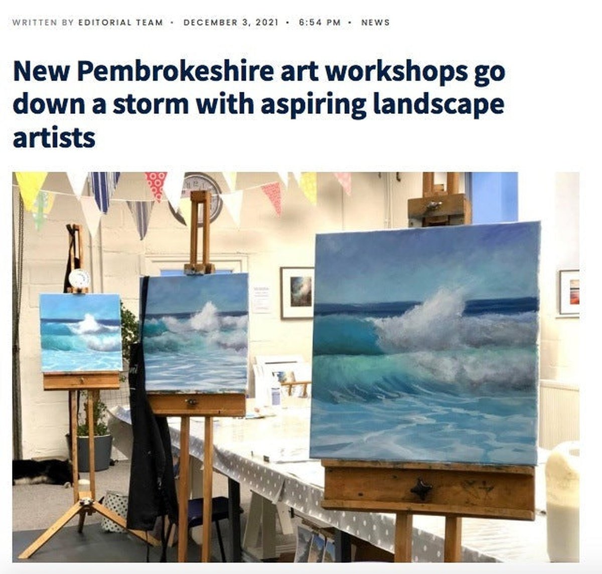 My workshops featured on Art Reveal Magazine online!