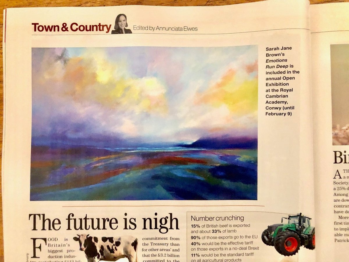 'Emotions Run Deep' appears in Country Life Magazine!