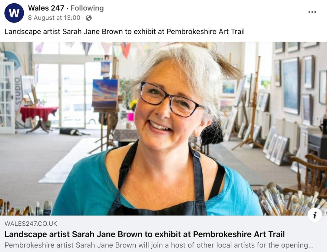 My Art Trail news featured in Wales 247