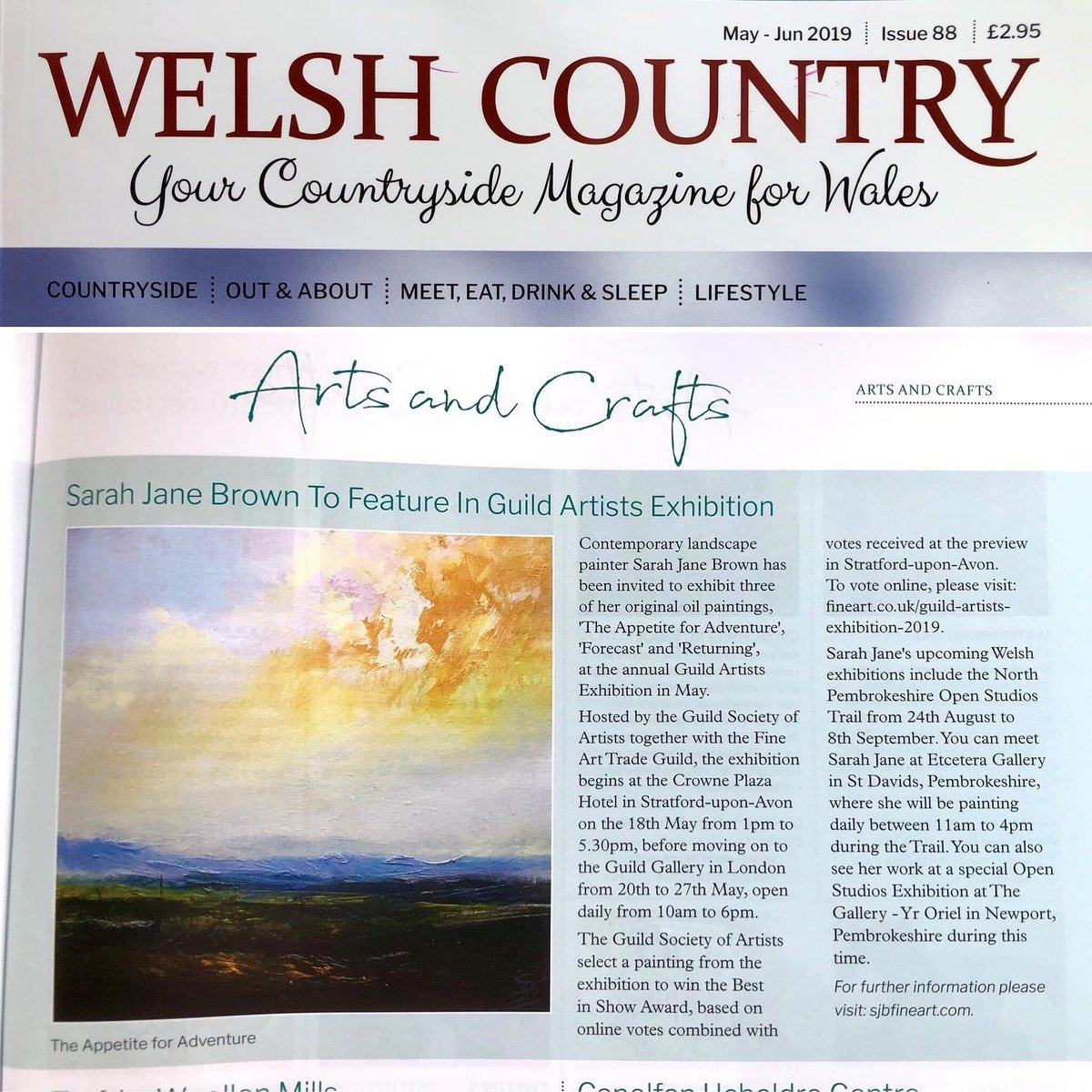 Featured in Welsh Country Magazine