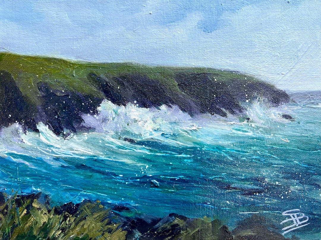 Painting insights: Gentle impact