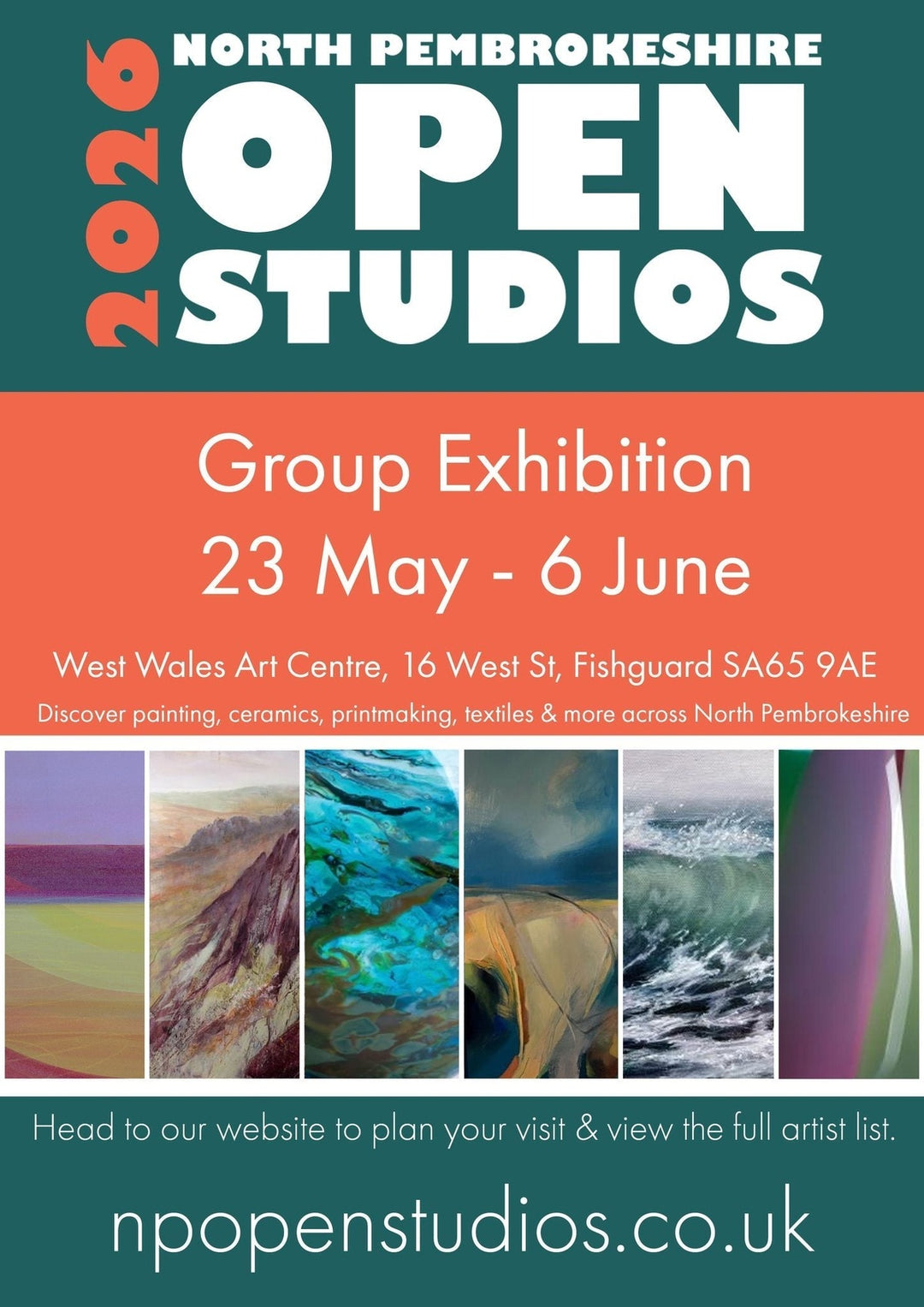 North Pembrokeshire Open Studios Group Exhibition opens this weekend