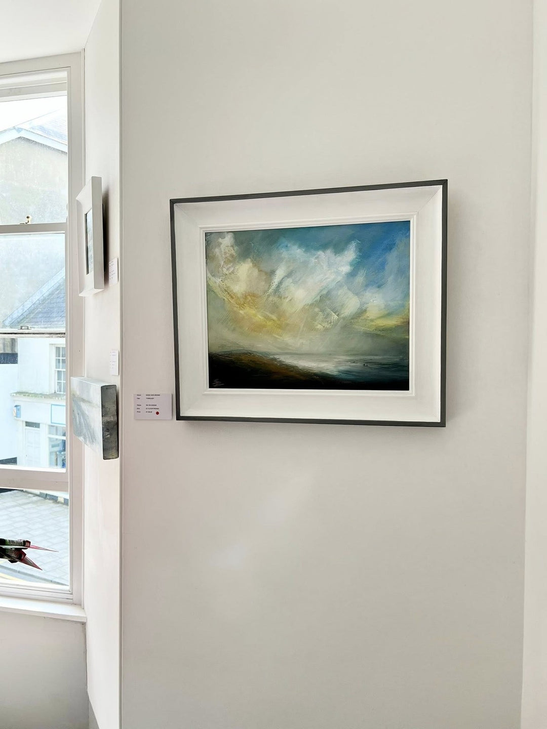 At the launch of the NPOS exhibition at Peppers, Fishguard