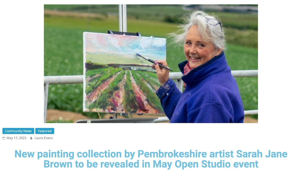 Pembs Mag features my new collection 'A Sense of Perspective'