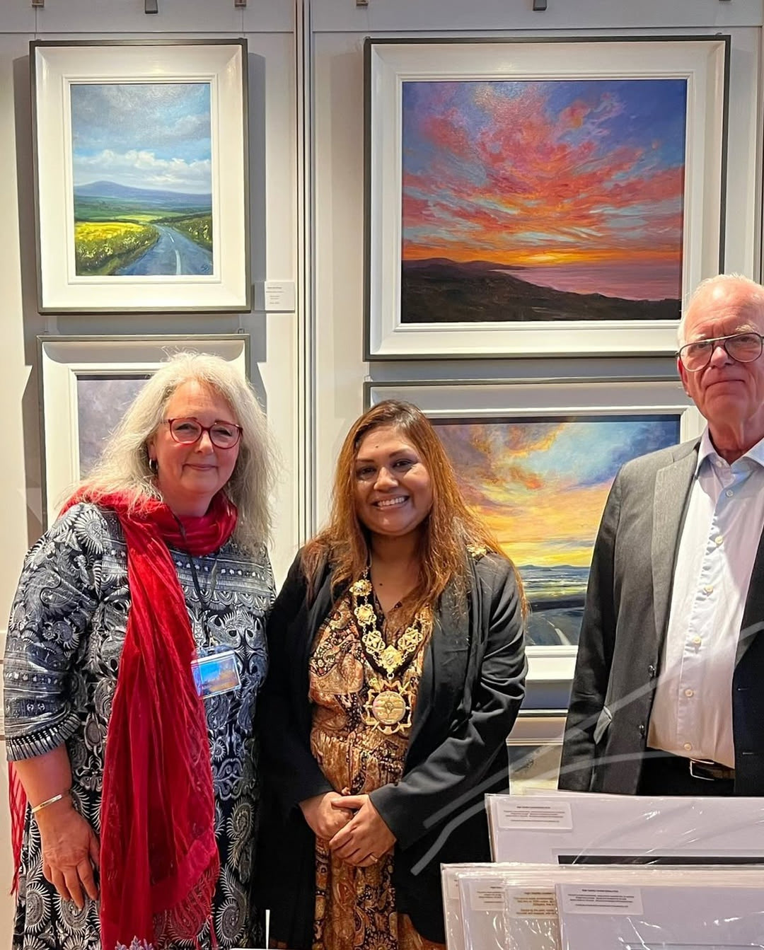 Photos from the London exhibition Private View