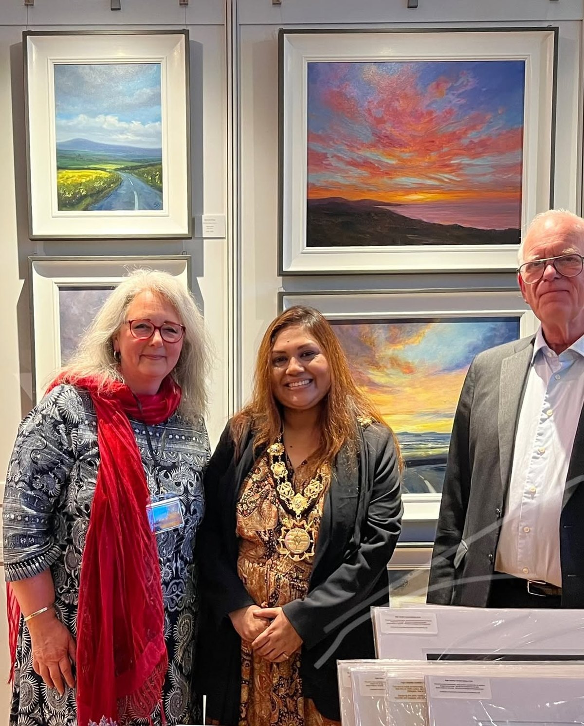 Photos from the London exhibition Private View