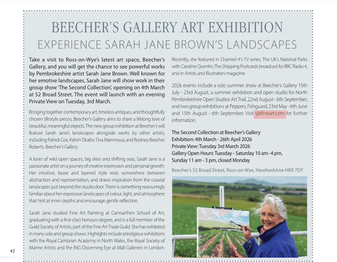 Featured in March issue of Live 24 Seven Magazine