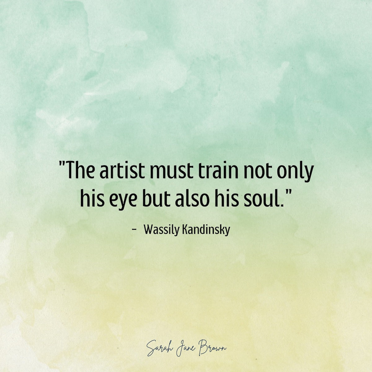 Quote of the day: Wassily Kandinsky
