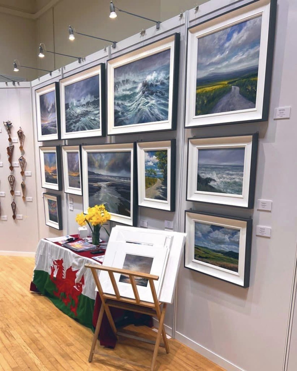Photos from the Exhibition of Contemporary Welsh Art 2023