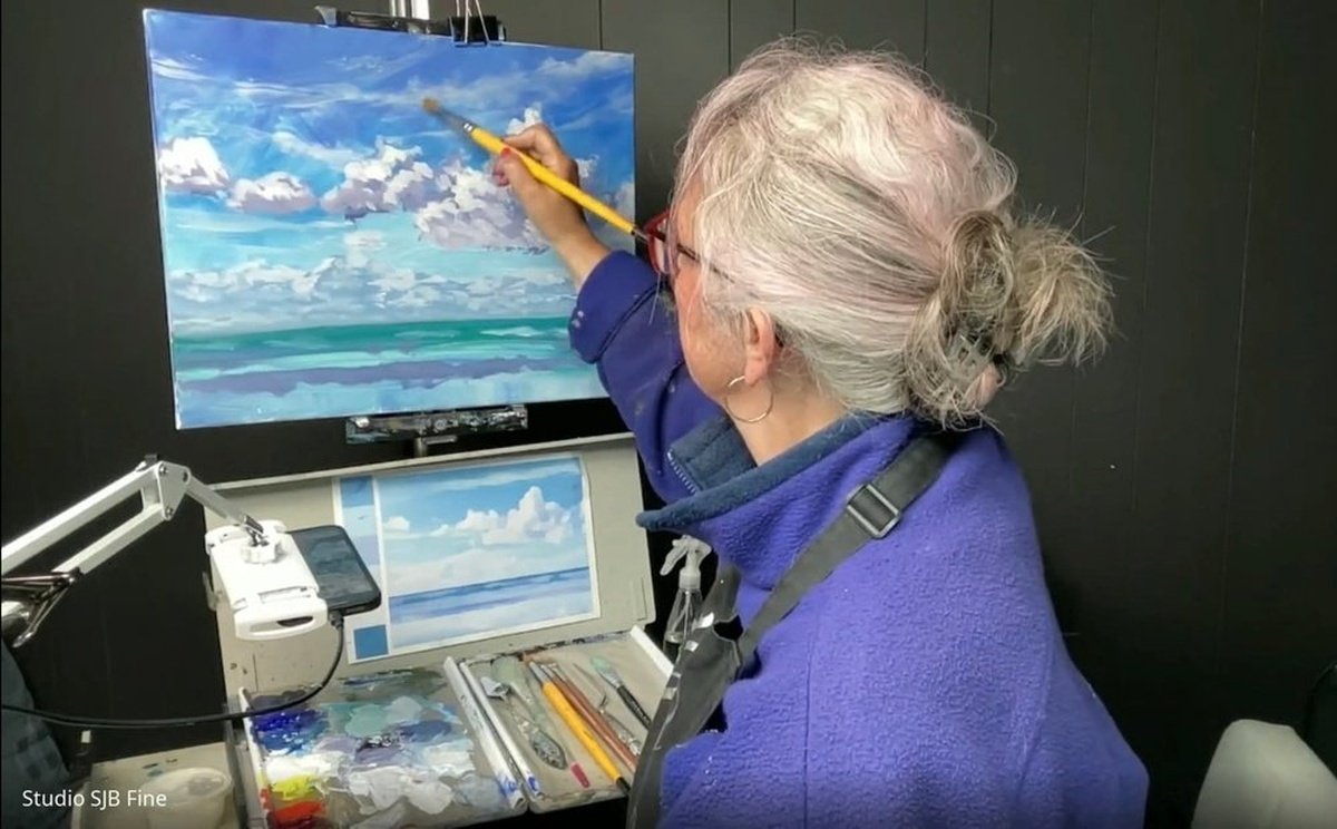 Master fluffy clouds in my new online Masterclass