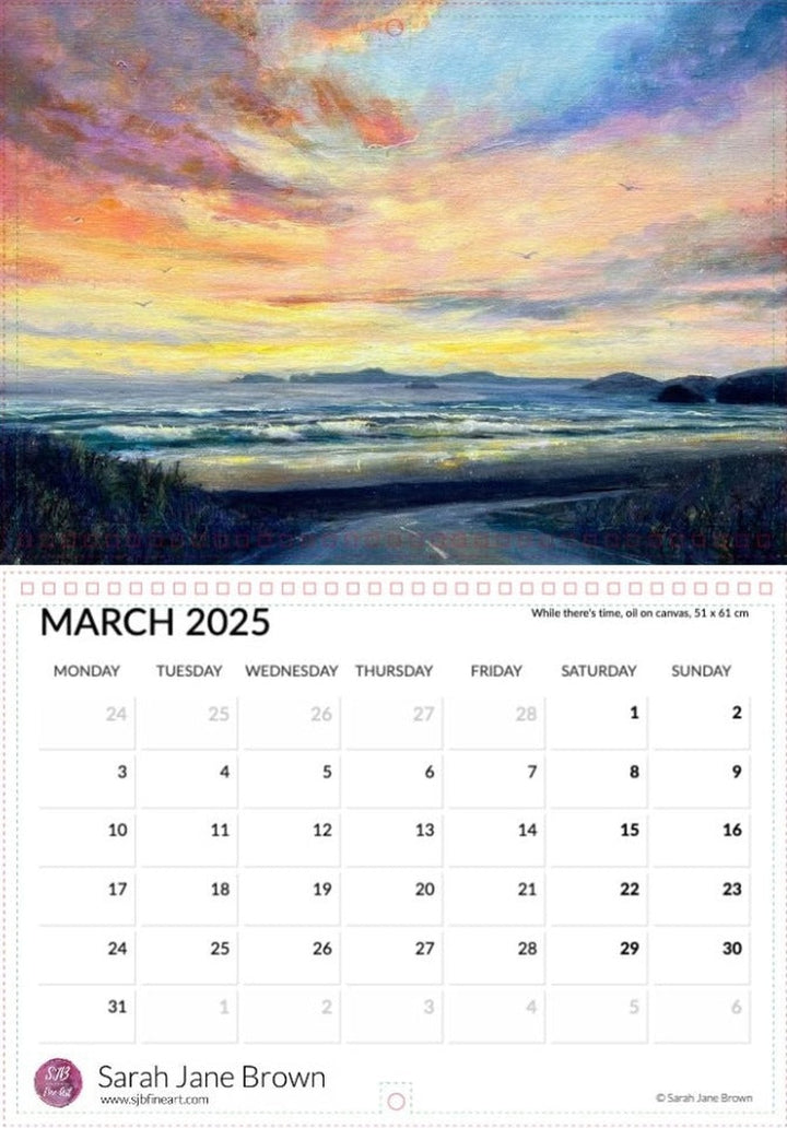 2025 Calendar SJB Fine Art