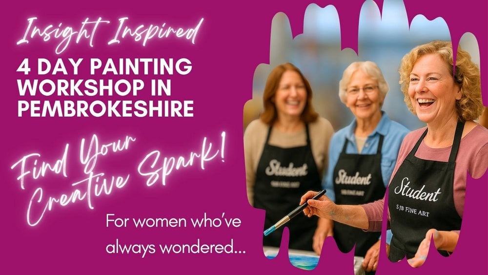 4 Days -'InsightInspired' Painting Workshop *Spaces Available! SJB Fine Art