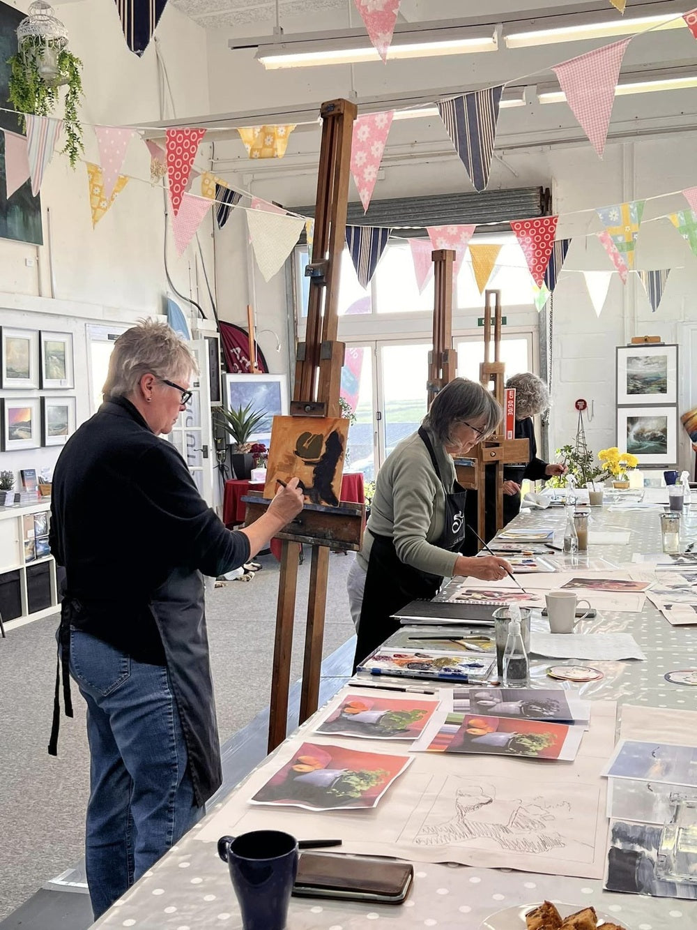 4 Days -'InsightInspired' Workshop- painting with coaching SJB Fine Art