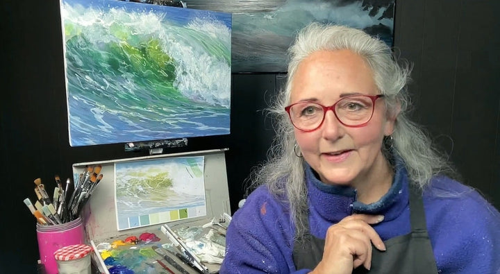 Online Masterclass #6 - Paint A Breaking Wave SJB Fine Art