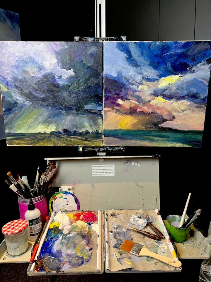 Online Masterclass #7 - Paint A Stormy Sky SJB Fine Art