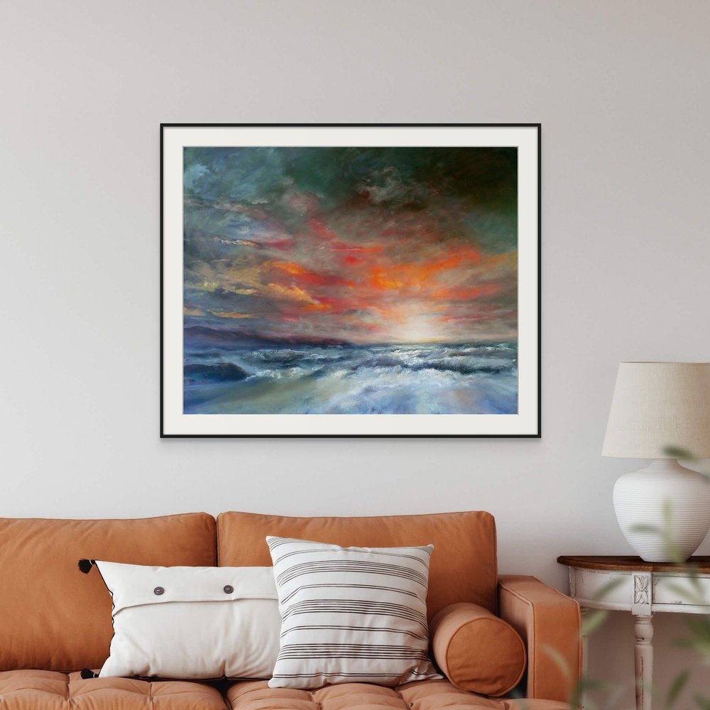 'Rooted flight' Framed & Mounted Print kite.ly