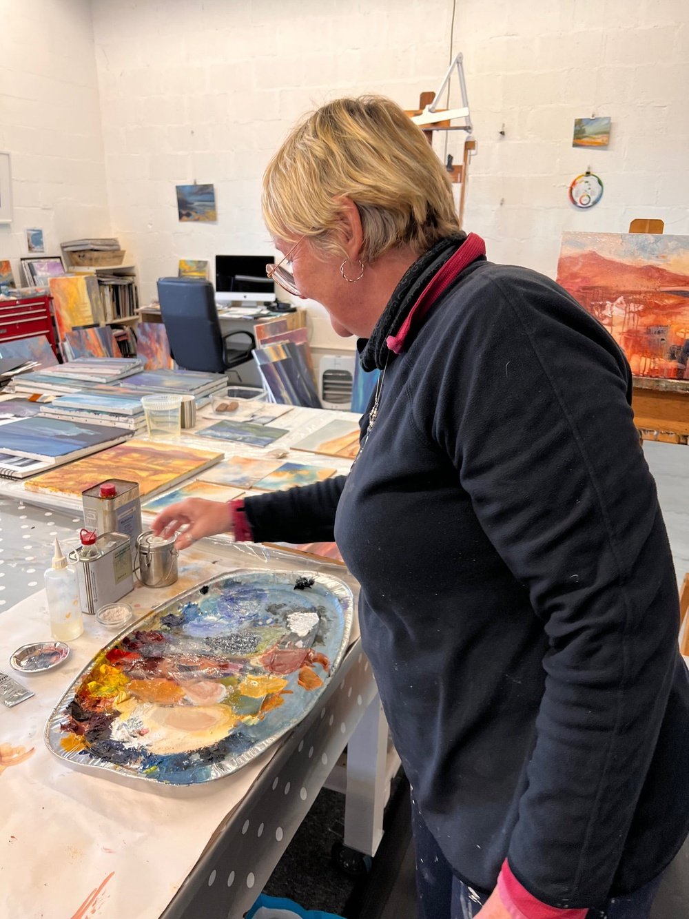 Get to Grips with Oils 3 DAY Workshop - Wednesday 6th to Friday 8th September 2023 SJB Fine Art